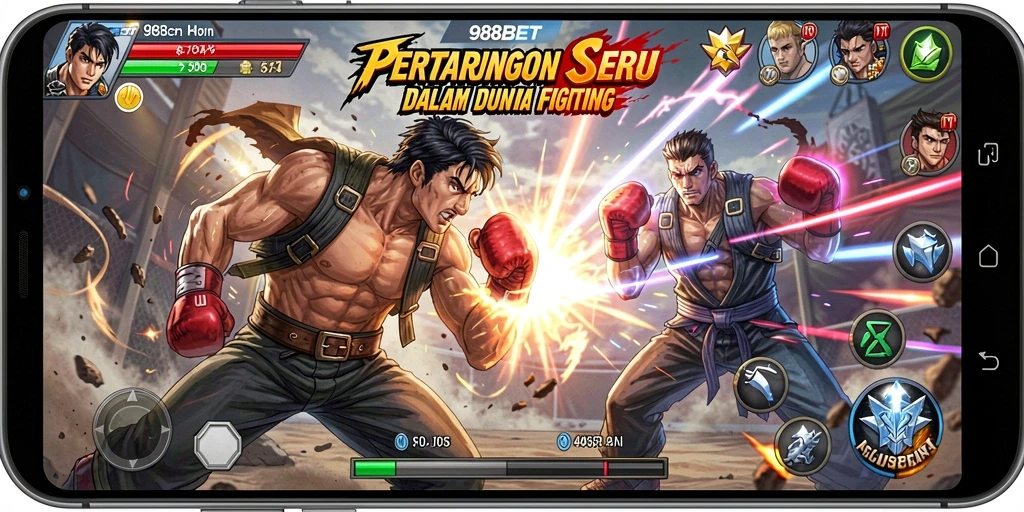 Gameplay seru dengan pertarungan spektakuler di 988BET.