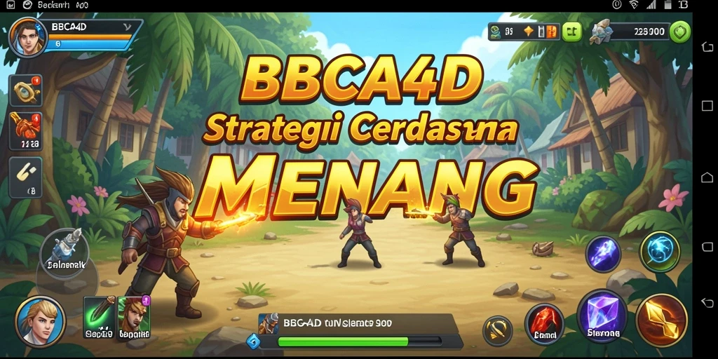 Tampilan menarik dari gameplay strategis BBCA4D.