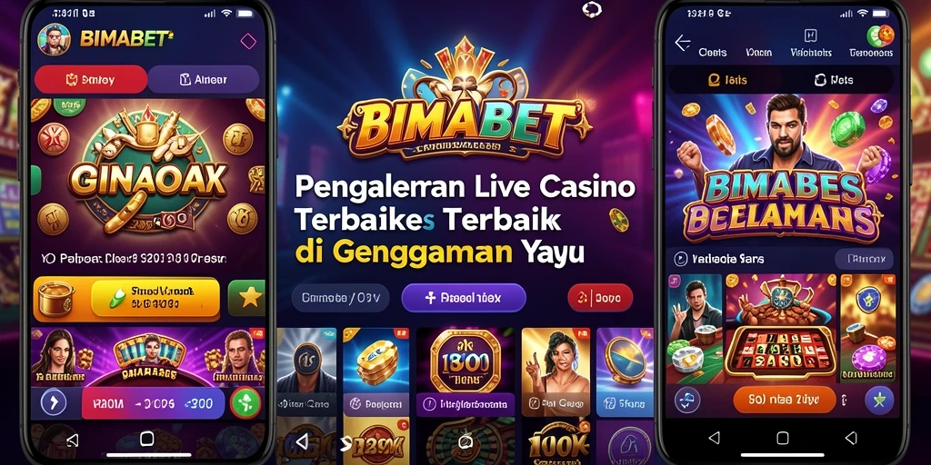 Gameplay Live Casino yang memukau dan interaktif di BIMABET.