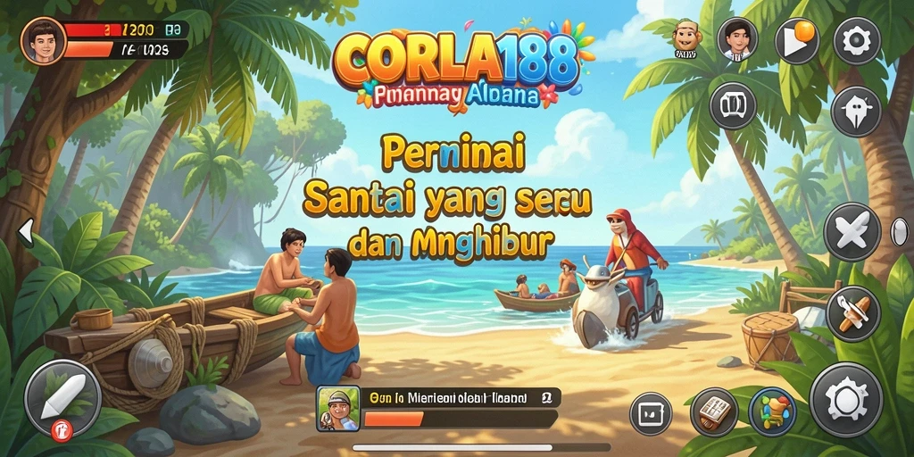 Screenshot gameplay CORLA188 yang menarik dan penuh warna.