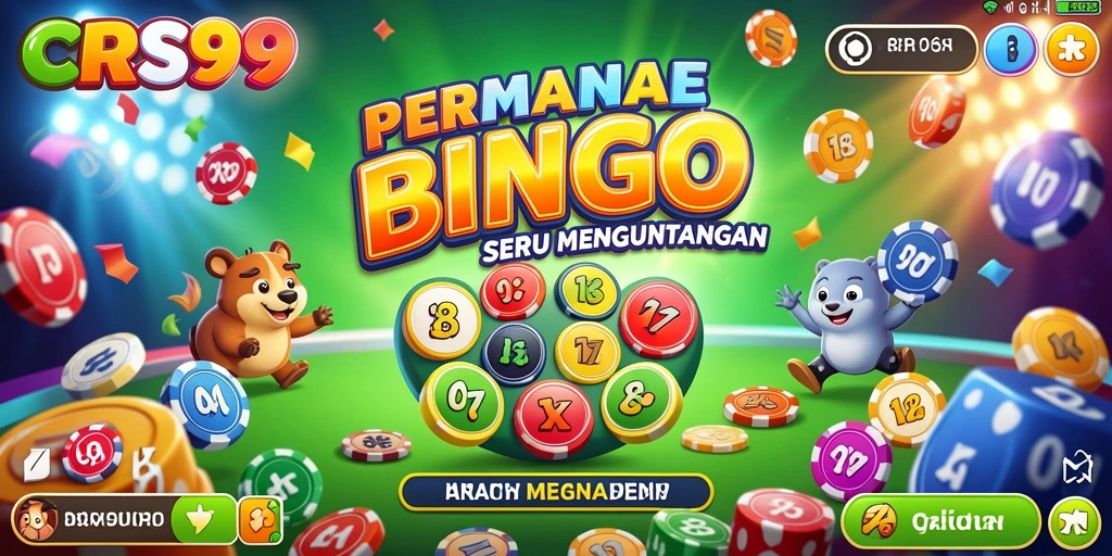 Tampilan gameplay bingo yang seru dan menarik dari CRS99.