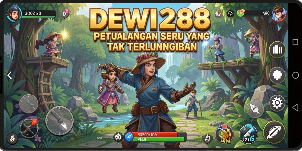 Screenshot gameplay DEWI288 yang menampilkan aksi petualangan seru.