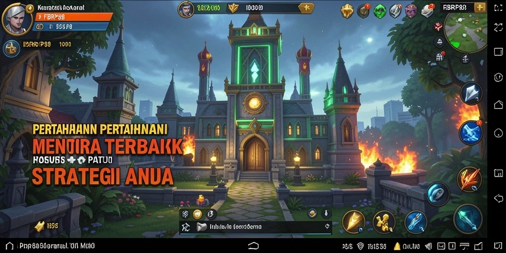 Gameplay FBRP88 menonjolkan pertahanan menara yang strategis dan seru.