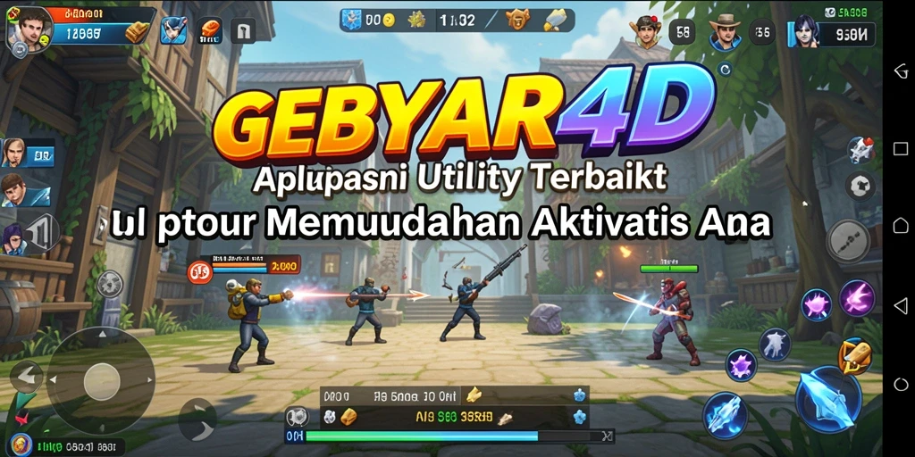 Tampilan antarmuka GEBYAR4D yang bersih dan user-friendly.