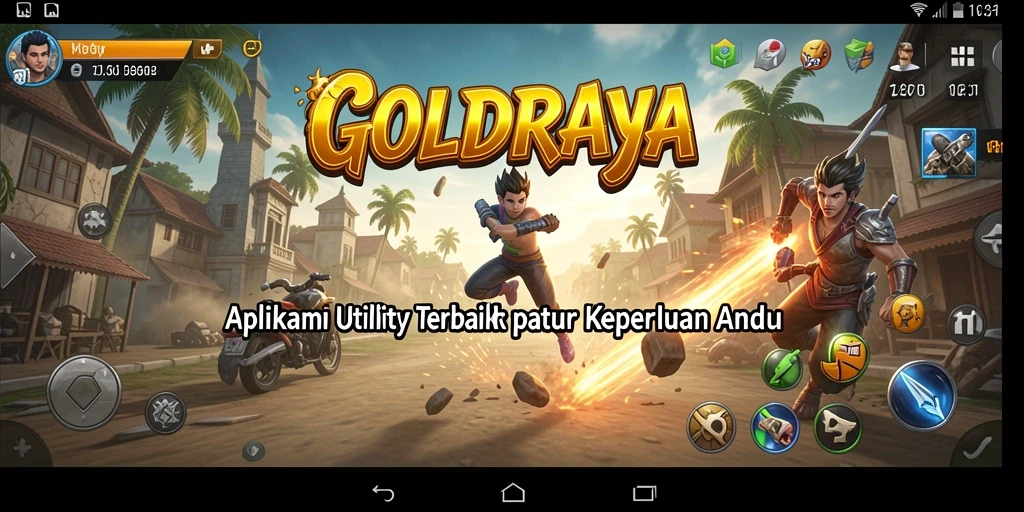 Tampilan antarmuka <strong>GOLDRAJA</strong> yang modern dan fungsional.