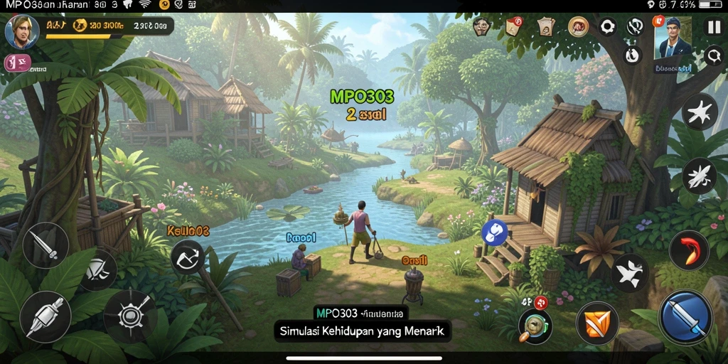 Tampilan gameplay MPO303 yang penuh warna dan interaktif.