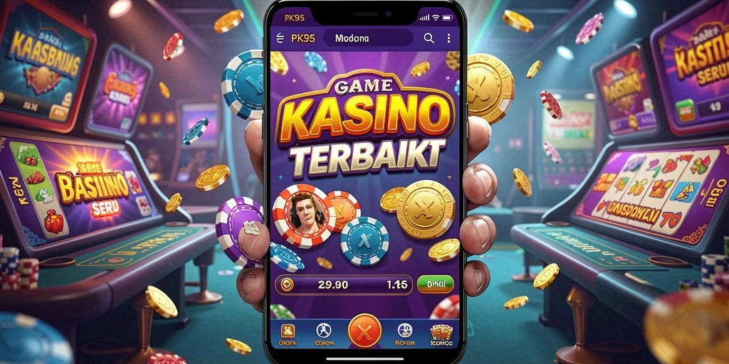 Tampilan menarik dari gameplay PK95 yang mendebarkan.
