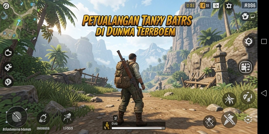 Gameplay Open World yang menakjubkan dengan petualangan tak terbatas.